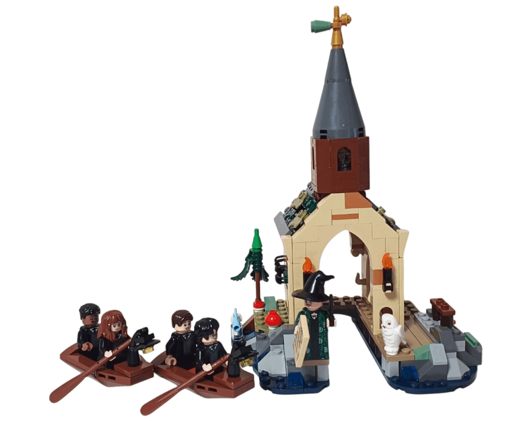 LEGOホグワーツ ボートハウス(76426)の全景完成写真